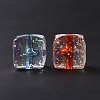 Luminous Transparent Acrylic Beads OACR-P011-08O-5