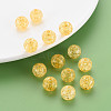 Transparent Crackle Acrylic Beads MACR-S373-66A-N13-6