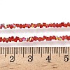 Electroplate Transparent Glass Beads Strands EGLA-P061-04C-AB04-4