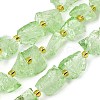 Raw Rough Natural Quartz Crystal Beads Strands G-Z131-J01-02-2