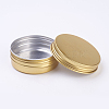 Round Aluminium Tin Cans CON-WH0010-02G-60ml-2