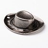 Cowboy Hat Tibetan Style Alloy Pendants X-PALLOY-F046-01-2