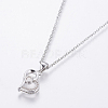 304 Stainless Steel Chain Necklaces NJEW-O108-36P-2