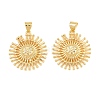 Brass Pendants KK-D232-17G-02-1