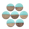 Resin & Walnut Wood Pendants RESI-S358-02D-03-1
