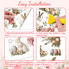 3 Sheets 3 Styles PVC Waterproof Decorative Stickers DIY-WH0404-593-2