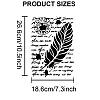 1 Set PET Hollow Out Drawing Painting Stencils DIY-MA0003-27-2