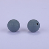 Round Silicone Focal Beads SI-JX0046A-10-2