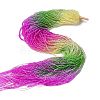 Transparent Gradient Color Glass Beads Strands X1-GLAA-H021-01B-22-1