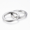 Tarnish Resistant 304 Stainless Steel Split Key Rings LS-STAS-P177-2.3x26mm-P-2