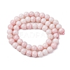 Opaque Glass Beads Strands GLAA-T031-01O-15-3
