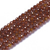 Cubic Zirconia Beads Strands G-F596-48H-3mm-1