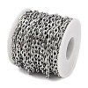 Non-Tarnish 304 Stainless Steel Link Chains CHS-A013-05P-3