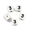 Glazed Porcelain Beads PORC-R003-07-03-1