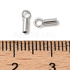 925 Sterling Silver Cord Ends STER-P055-01A-P-3
