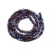 Electroplate Glass Beads Strands EGLA-A044-T1mm-L15-3
