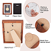 Rectangle Wood Medal Display Frame AJEW-WH0348-322A-4