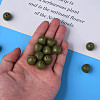 Opaque Acrylic Beads MACR-S373-10A-A11-7