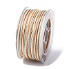 Segment Dyed Waxed Polyester Cord YC-C003-02B-1