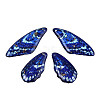 Epoxy Resin Pendants RESI-N045-02C-1