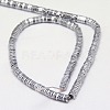 Electroplate Non-magnetic Synthetic Hematite Beads Strands G-J165-2mm-08-2