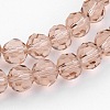 Transparent Glass Bead Strands X-GLAA-G013-10mm-90-5