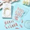 ABS Plastic Full Cover Press On False Nails DIY-CJC0006-13-6
