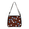 Flower Printed Polyester Shoulder Bags PW-WG4B978-08-1