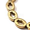 Electroplated Synthetic Non-magnetic Hematite Beads Strands G-L613-Z01-03E-3