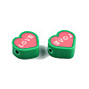 Handmade Polymer Clay Beads CLAY-N010-078B-03-1