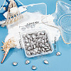 SUNNYCLUE 100Pcs 316 Surgical Stainless Steel Charms STAS-SC0004-46-6