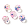 Transparent Glass Beads GLAA-B008-01-2
