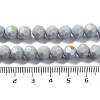 Opaque Glass Beads Strands EGLA-A035-P8mm-L22-4