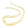 Natural Golden Silk Jade Graduated Beads Strands G-F830-A02-01-3