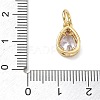 Brass Pave Cubic Zirconia Charms KK-CBA56EF-34A-G05-3