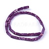 Synthetic Imperial Jasper Beads Strands G-E508-02H-2