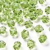 Transparent Acrylic Beads TACR-S154-15B-83-1