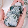 Natural Moss Agate Healing Heart Figurines PW-WG85358-01-2