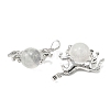 Natural Quartz Crystal Pendants G-D102-01P-05-2