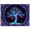 Polyester Glow in The Dark Wall Tapestry AJEW-WH0042-47A-2