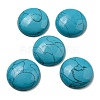 Synthetic Turquoise Cabochons G-C115-02B-01-1