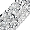 Synthetic Moonstone Beads Strands G-P528-J01-09-1