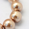 Baking Paint Glass Pearl Bead Strands HY-Q003-3mm-11-3