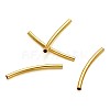 Fashewelry Brass Tube Beads KK-FW0001-04G-NF-5