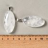 Natural Quartz Crystal Pendants GG-CBACB71-01P-20-3