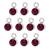 10Pcs Glass Rhinestone Charms STAS-TA0003-26D-1