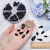 85Pcs 6 Styles ABS Plastic Beads KY-PH0002-15-3