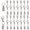   20 Sets 304 Stainless Steel Lobster Claw Clasps STAS-PH0004-74-1