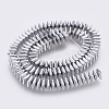 Electroplated Non-magnetic Synthetic Hematite Bead Strand G-E495-08B-2
