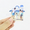 Sublimation Double-Sided Blank MDF Keychains LS-ZXFQ-PW0001-055-5
